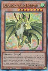 Dragonmaid Lorpar - RA03-EN022 - Prismatic Ultimate Rare - 1st Edition